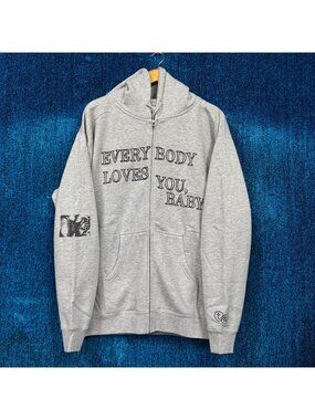 Troye Sivan Loves You Baby Rock Zip-Up Hoodie Size Large